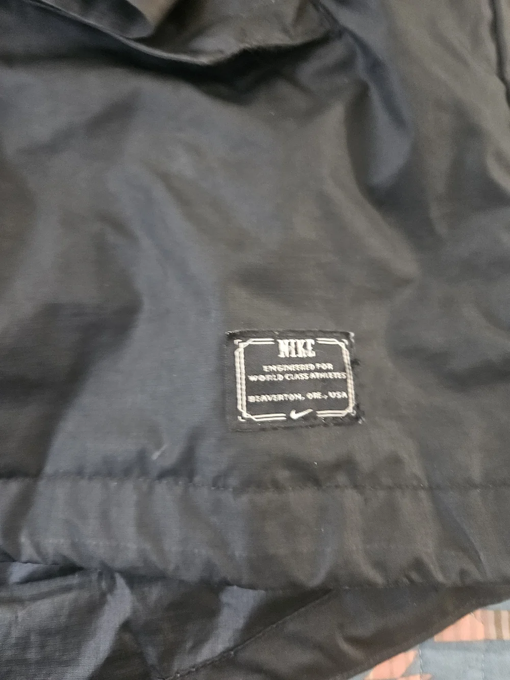 Nike Storm Fit Black Hooded Raincoat Jacket